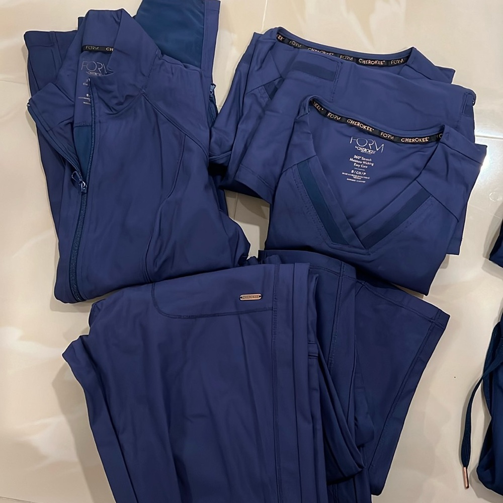 Blue uniforms